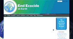 Desktop Screenshot of endecocide.org