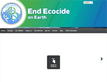 Tablet Screenshot of endecocide.org